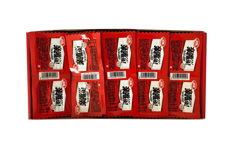 WEILONG KISS BURN BRAISED BEEF FLAVOR 20G 50PACKS